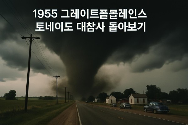 1955 그레이트플레인스 토네이도 참사 사진